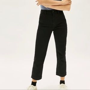 Everlane Straight Leg Crop Pants